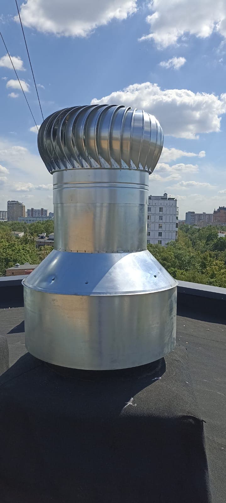 Замена дефлекторов в Москве - фото 2